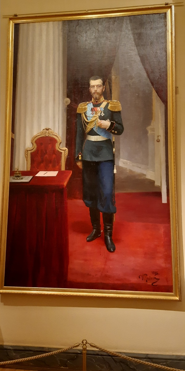 Портрет императора Николая II, 1895 г., И.Е. Репин