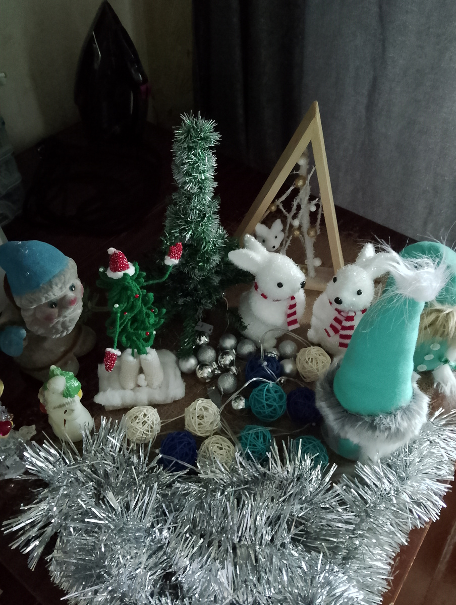 В этом году не достояли они у меня, как обычно, до китайского Нового года😉, видимо зимней сказки мне хватает за окном, а, может, просто по-другому стала относиться к Новому году... Фото автора 