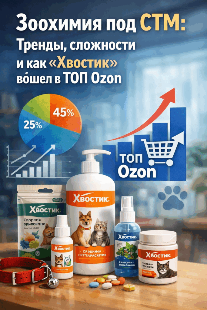   Секреты зоохимии под СТМ: как создать безопасный продукт за копейки и выйти в ТОП Ozon на примере бренда Хвостик SYNERBRAUN