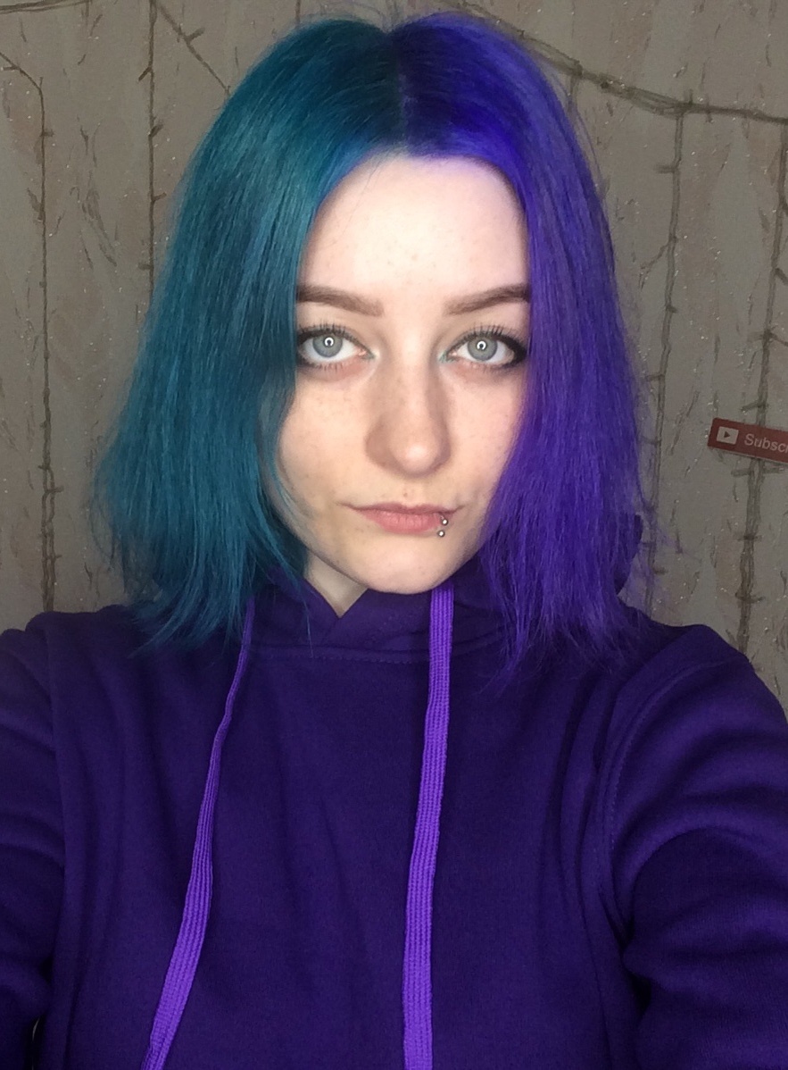 Мои губы «до»