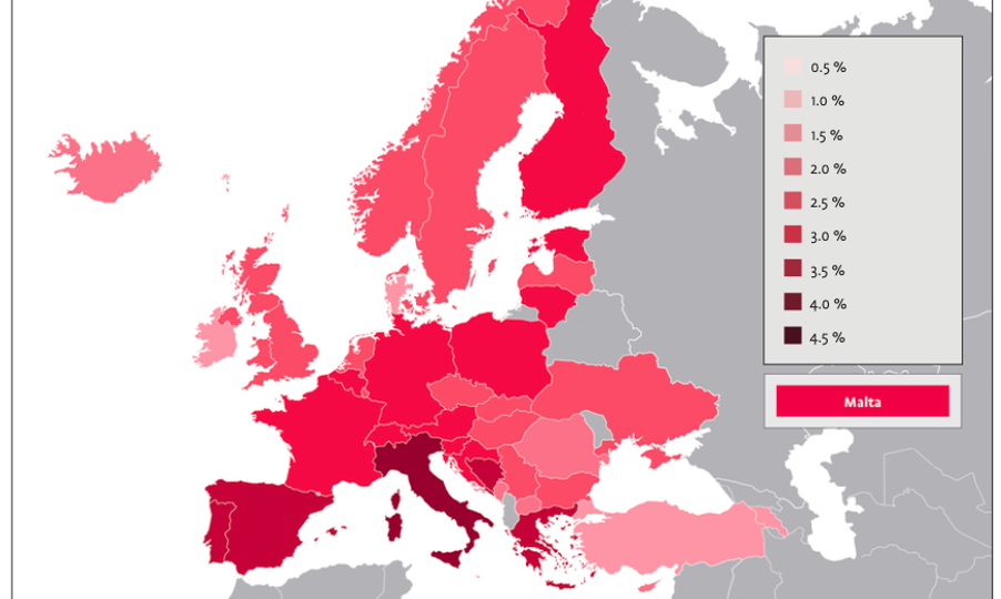 Прогноз распространенности деменции в Европе к 2050 году