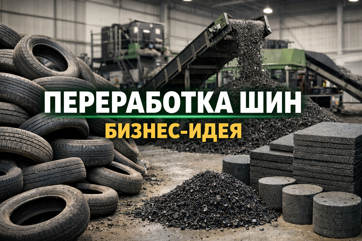 Переработка шин