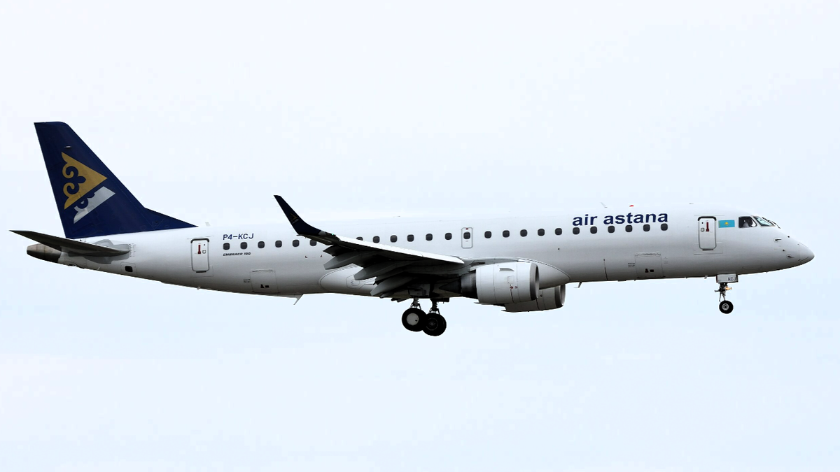 Самолет P4-KCJ. Фото май 2018 года.