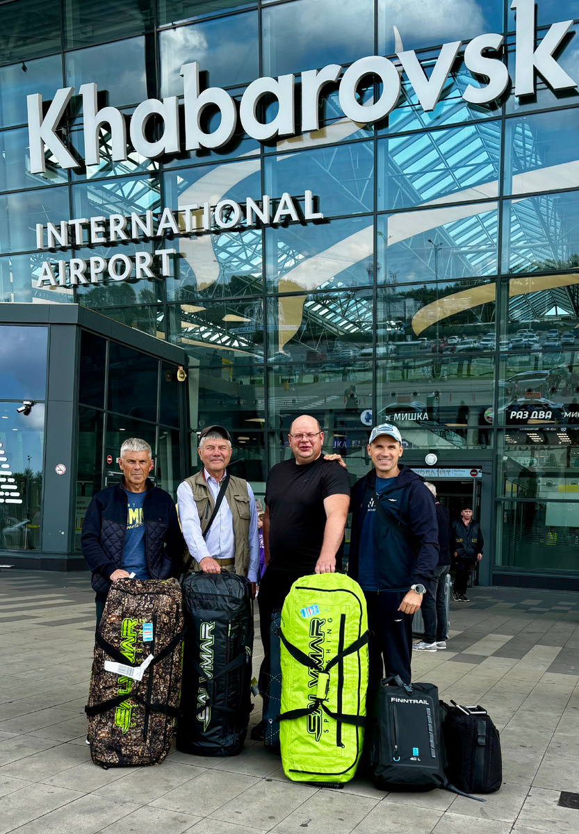 Это мы, только что из Москвы