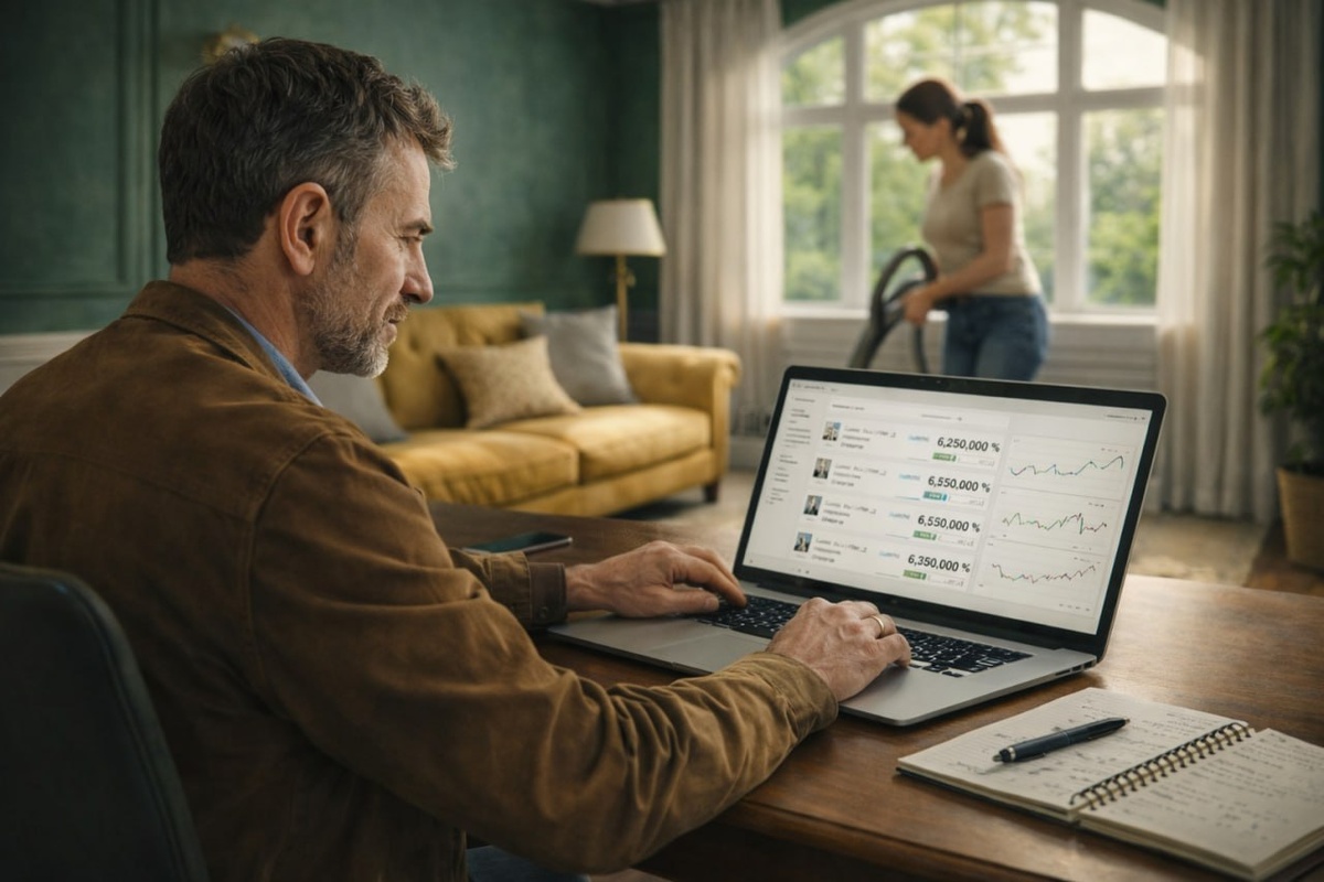 Продавец квартиры изучает графики спроса и думает, почему квартира не продается месяцами