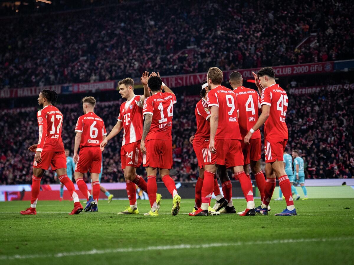    Футболисты "Баварии" | © Getty Images / F. Noever