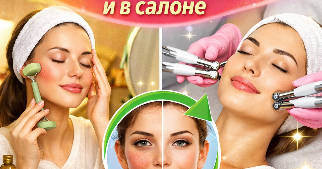 «Отёки, мешки, купероз: как лимфодренаж меняет лицо дома и в салоне»