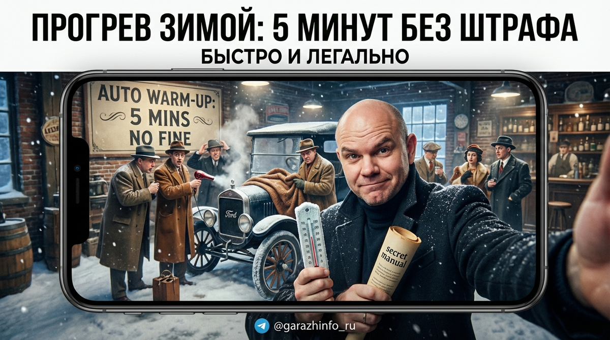    Успех в зимнем пробуждении машины всего за 5 минут. Zero8