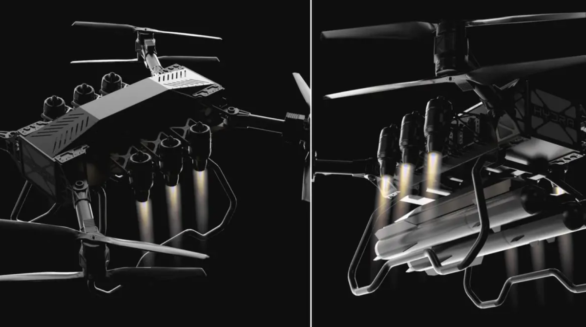    Британцы испытали тяжелый беспилотник HYDRA-400, способный поднимать до 400 кг