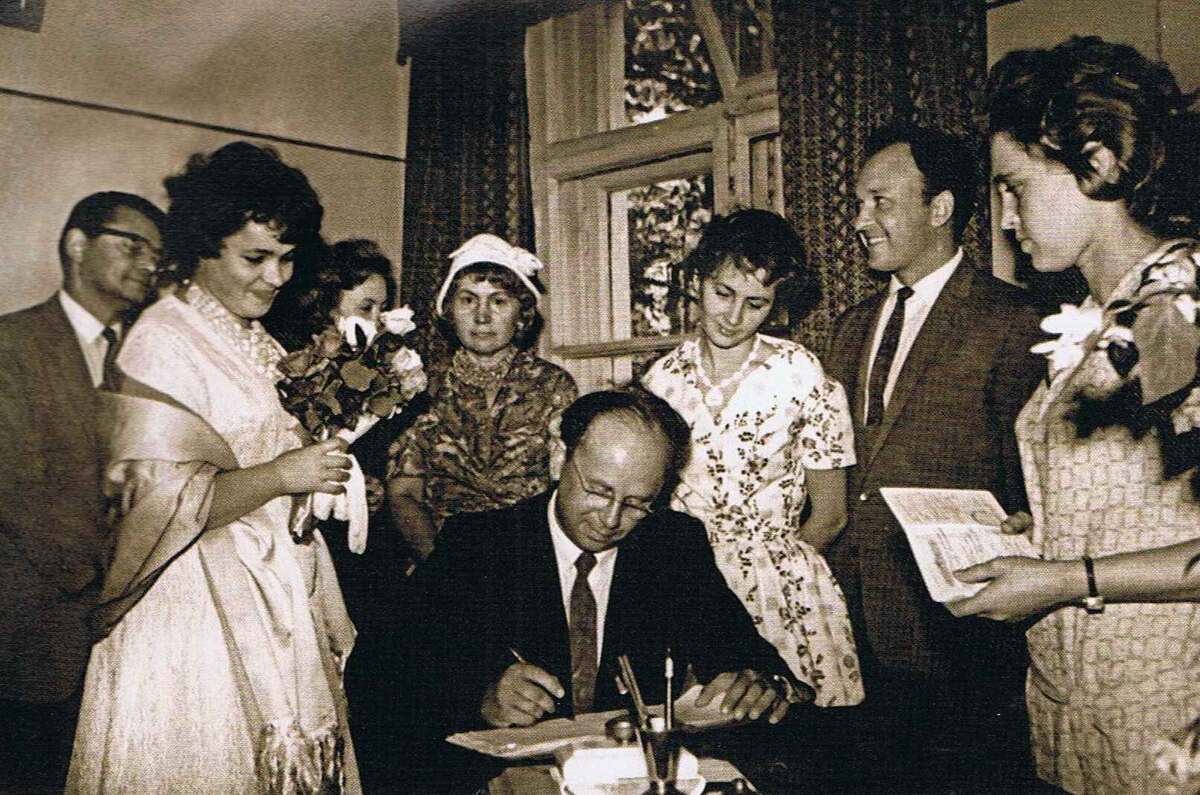 Свадьба Натальи Крачковской и Владимира Крачковского. Фото ok.ru