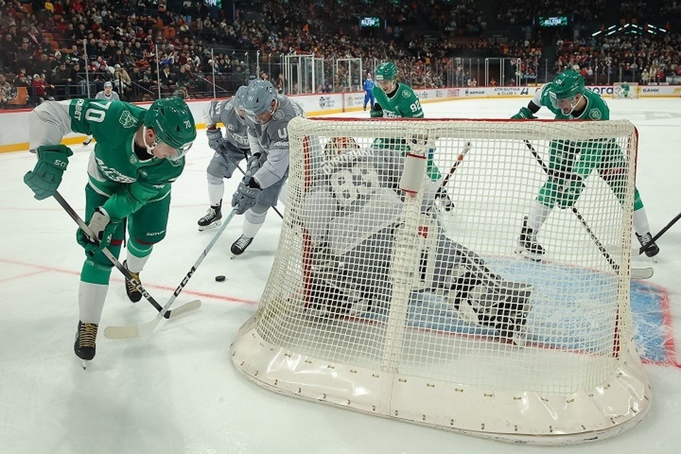    В финале Матча звезд КХЛ-2026 уверенную победу одержала команда KHL RUS Stars. Фото: пресс-служба КХЛ