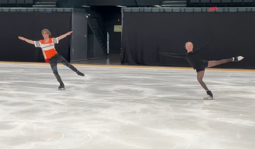     Марк Кондратюк и Диана Мильто Фотография взята из открытых источников.