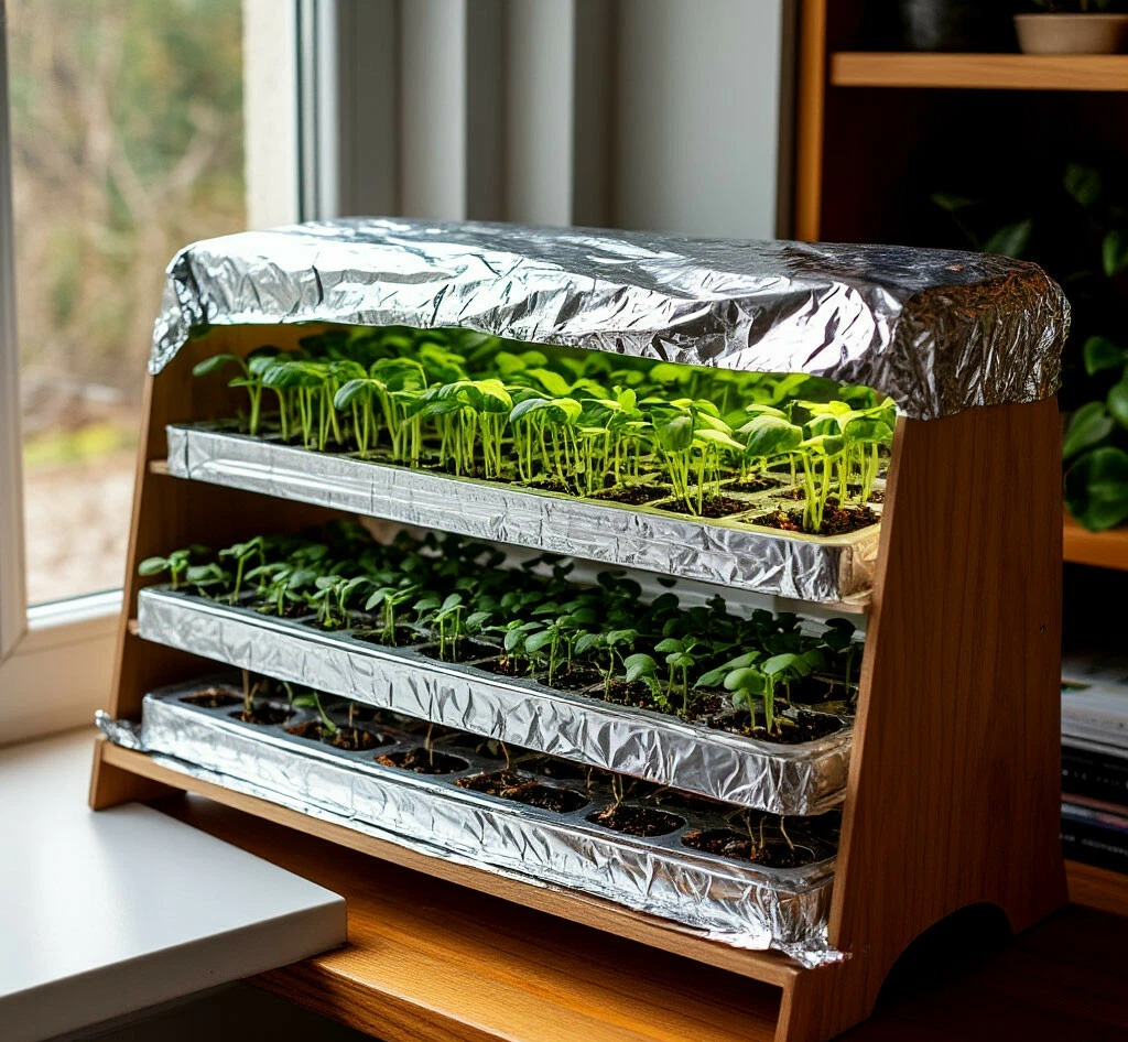 Как улучшить освещение рассады дома без фитолампы: простые лайфхаки