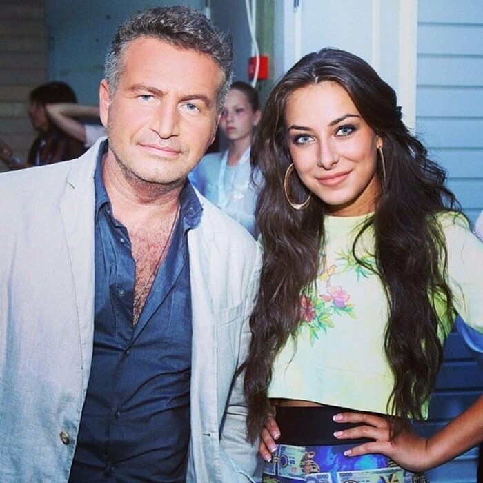 Леонид Агутин и Элина Чага.