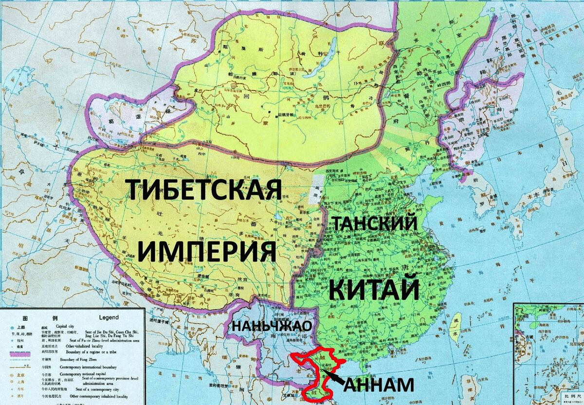 Княжество Наньчжао во время династии Тан