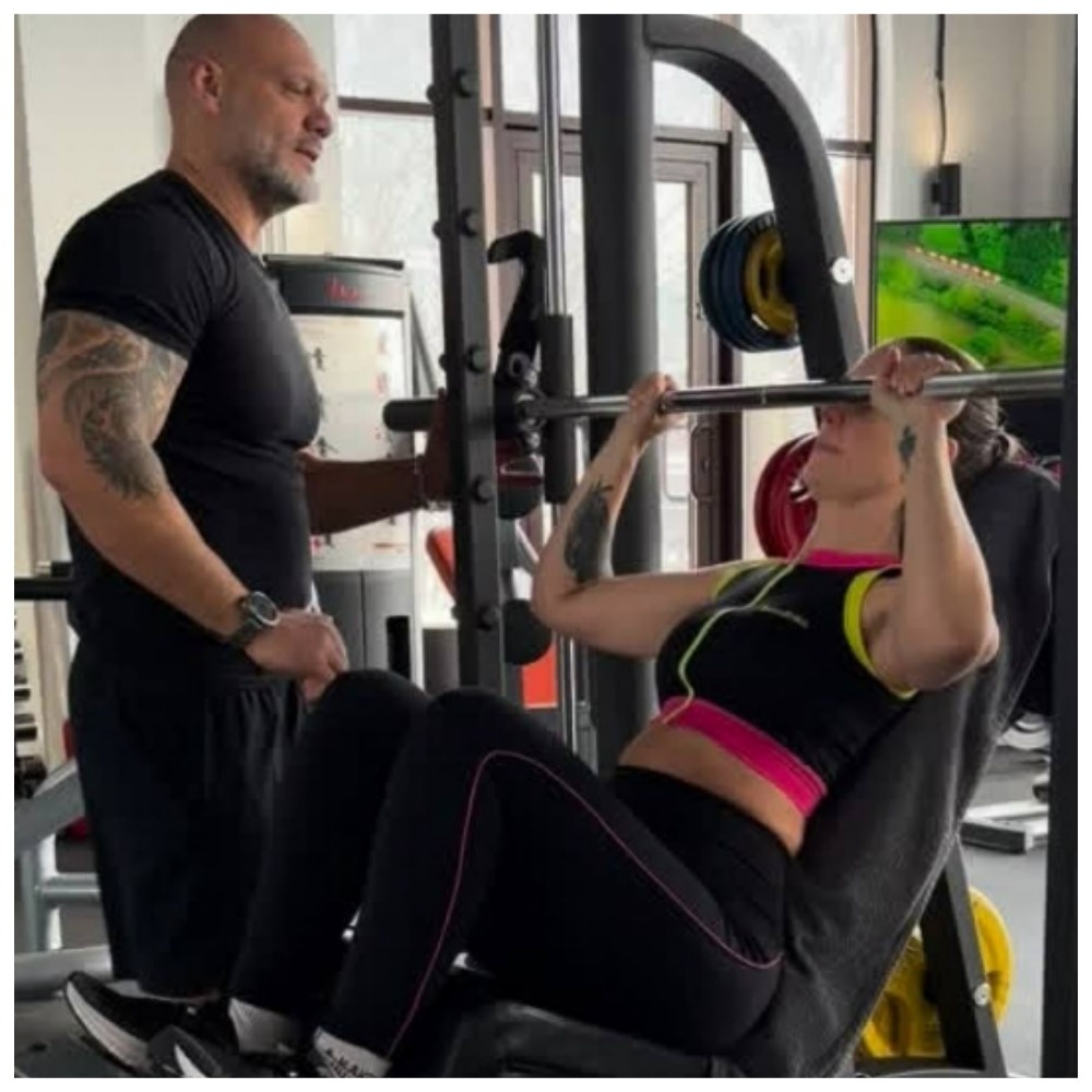 Вместо идиллии - спортзал, вместо мужа - брутальный, лысый и накачанный мужчина