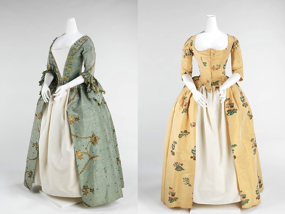 Женские платья, Англия. \ Фото: historiadeltraje.com.