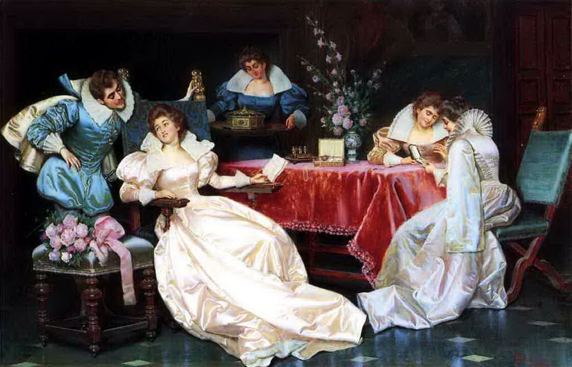 Одна из работ Пио Риччи. \ Фото: allpainter.com.