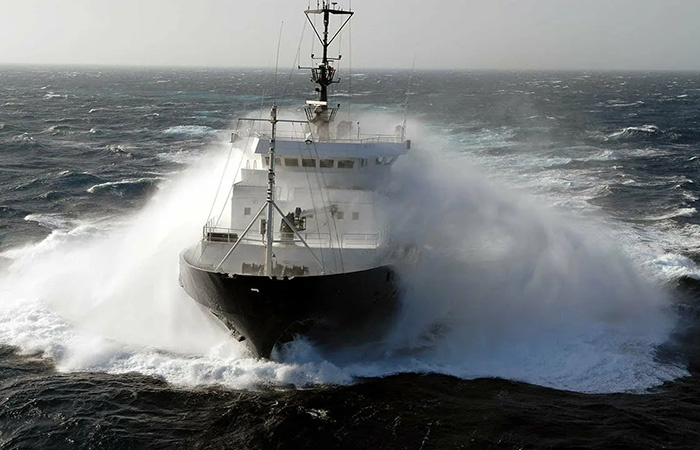 В облаке водяной пыли./ Фото: youtube.com