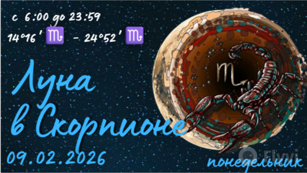 Луна в Скорпионе