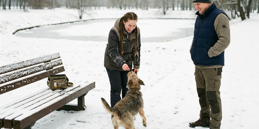 Как отучить собаку тянуть поводок: 5 работающих методов