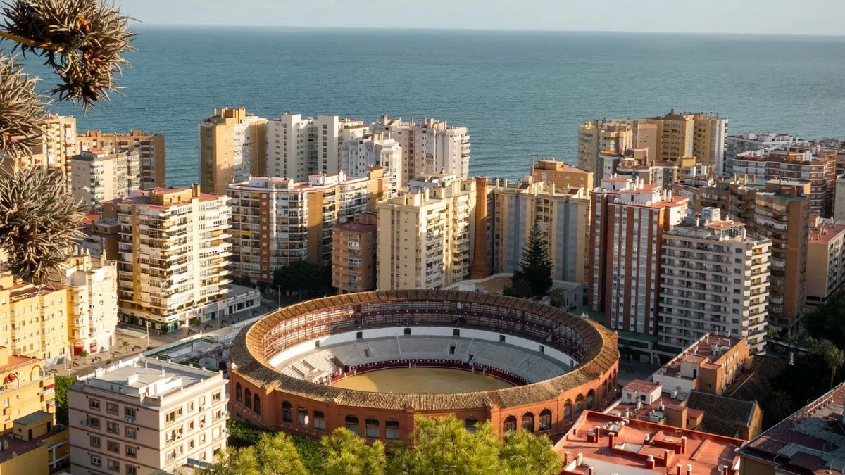 Первая велопрогулка по Малаге и великолепный снимок