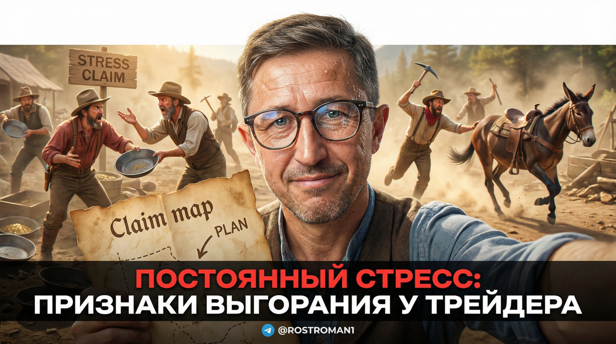    Как понять, что трейдер испытывает выгорание от стресса? РоСТ | Роман о Системном Трейдинге