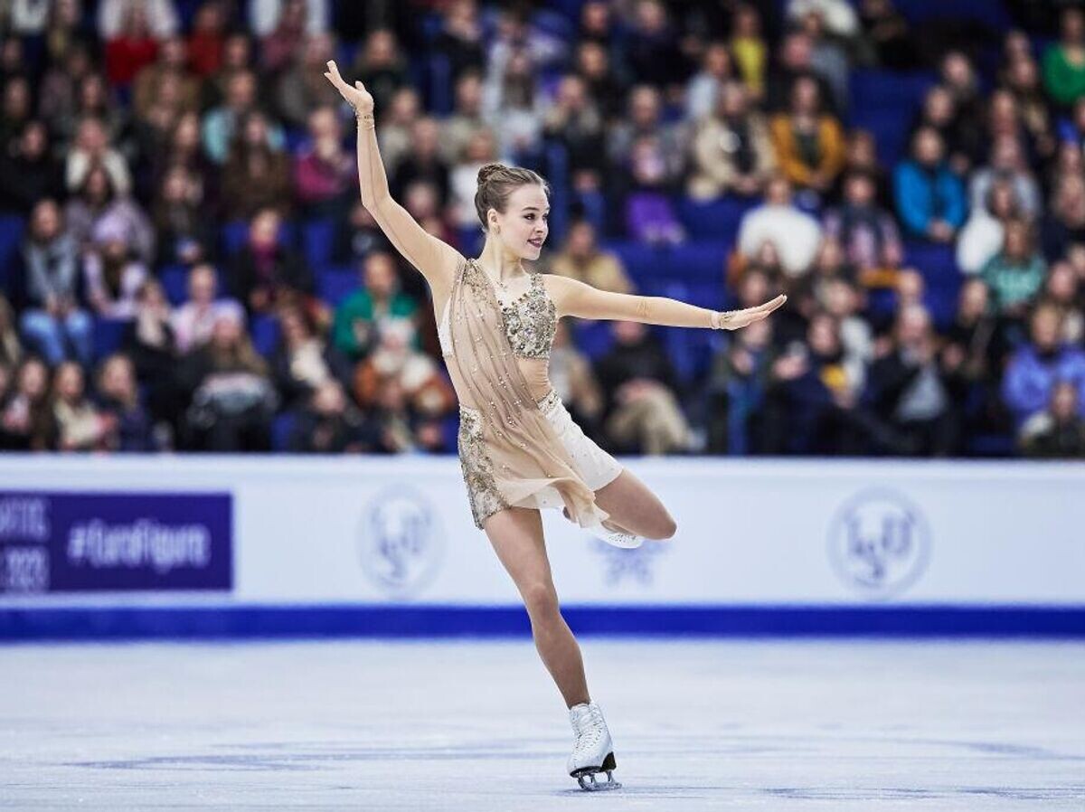    Фигуристка Анастасия Губанова | © Фото : Пресс-служба ISU