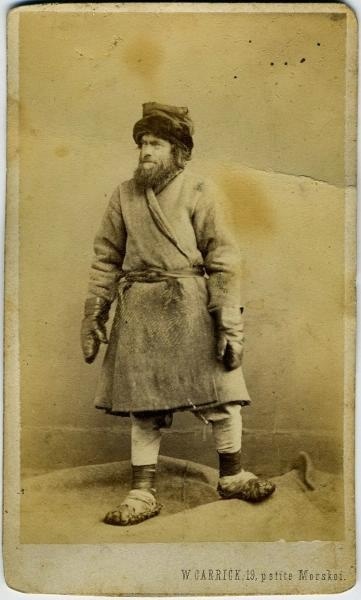 Вильям Каррик - Ванька-извозчик, из серии «Русские типы», 1860-е. МАММ / МДФ