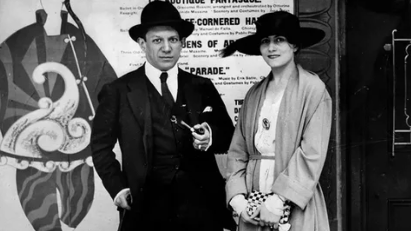 Пабло Пикассо и Ольга Хохлова