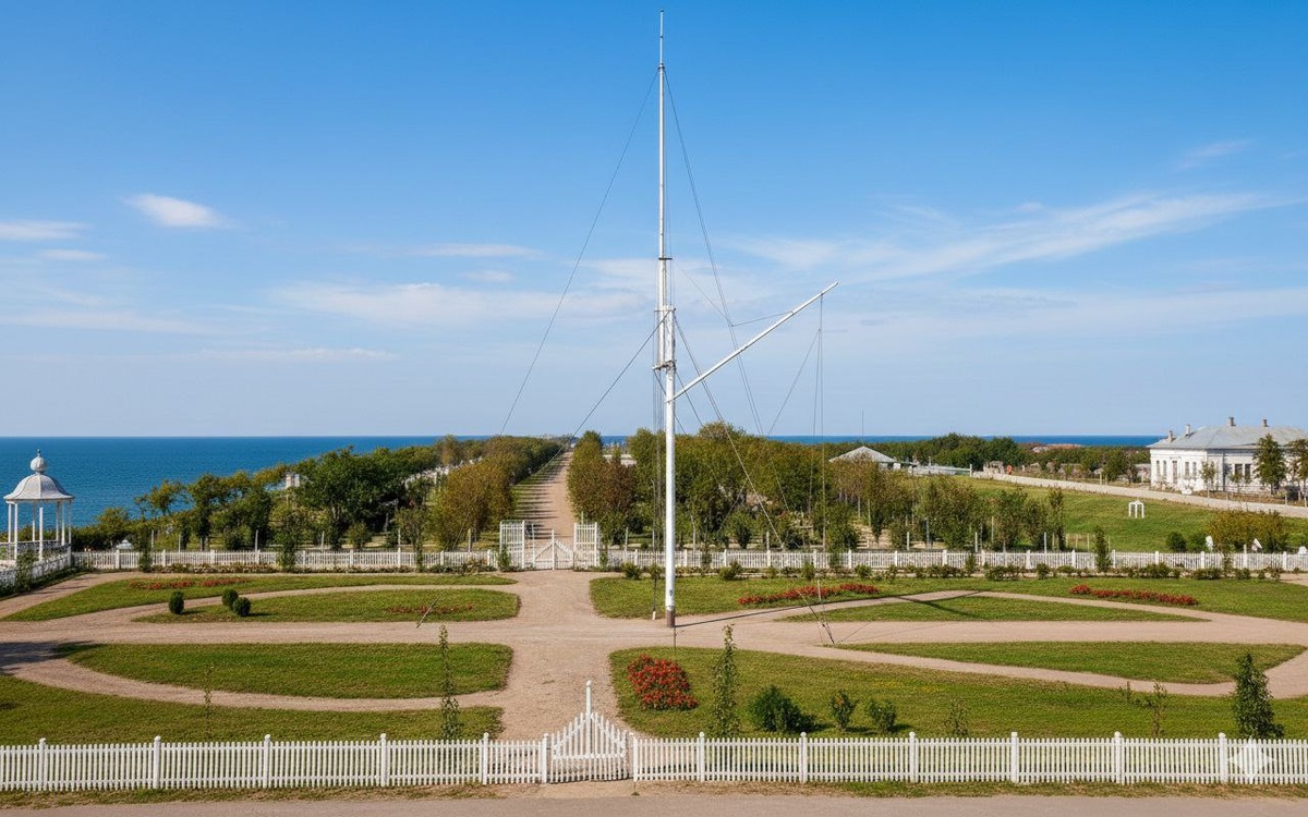 Порт Хорлы. Вид бульвара. Источник: открытка начала ХХ века, Auction.ru