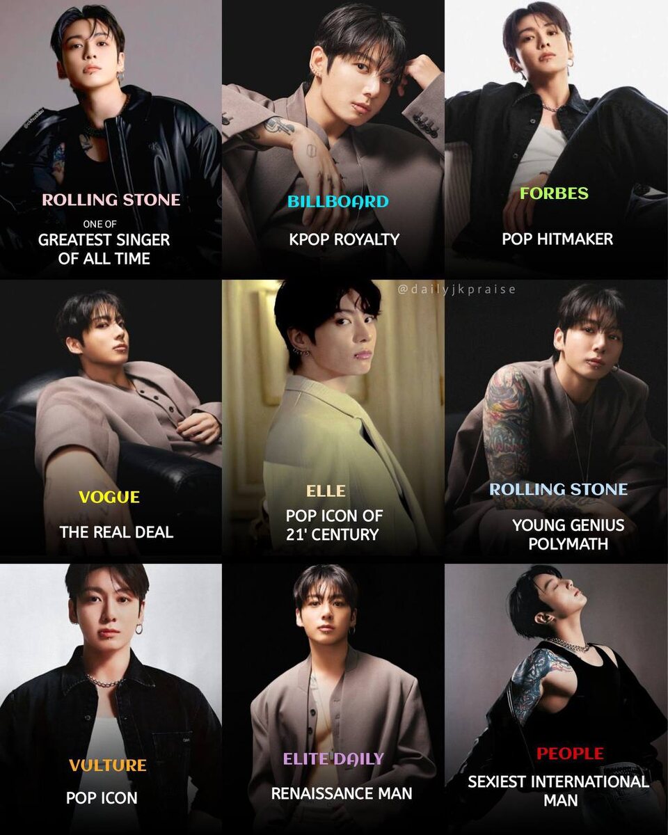 #Чонгук - один из известнейших певцов в мире! Внёс огромный вклад в развитие К-рор! Получил множество наград и рекордов! Стал наставником и примером для начинающих айдолов (Айдол айдолов)..