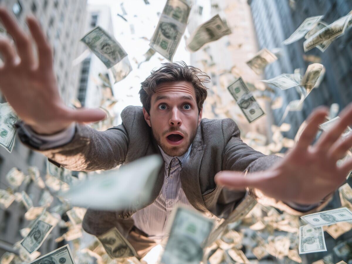    Бизнесмен теряет деньги© РИА Новости . Сгенерировано ИИ