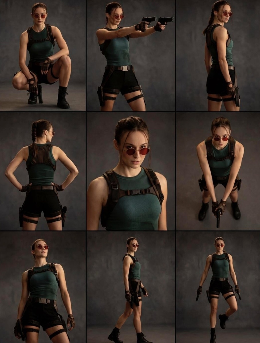 Фотосессия Софи Тёрнер для сериала Tomb Raider
Источник: Amazon Prime Video