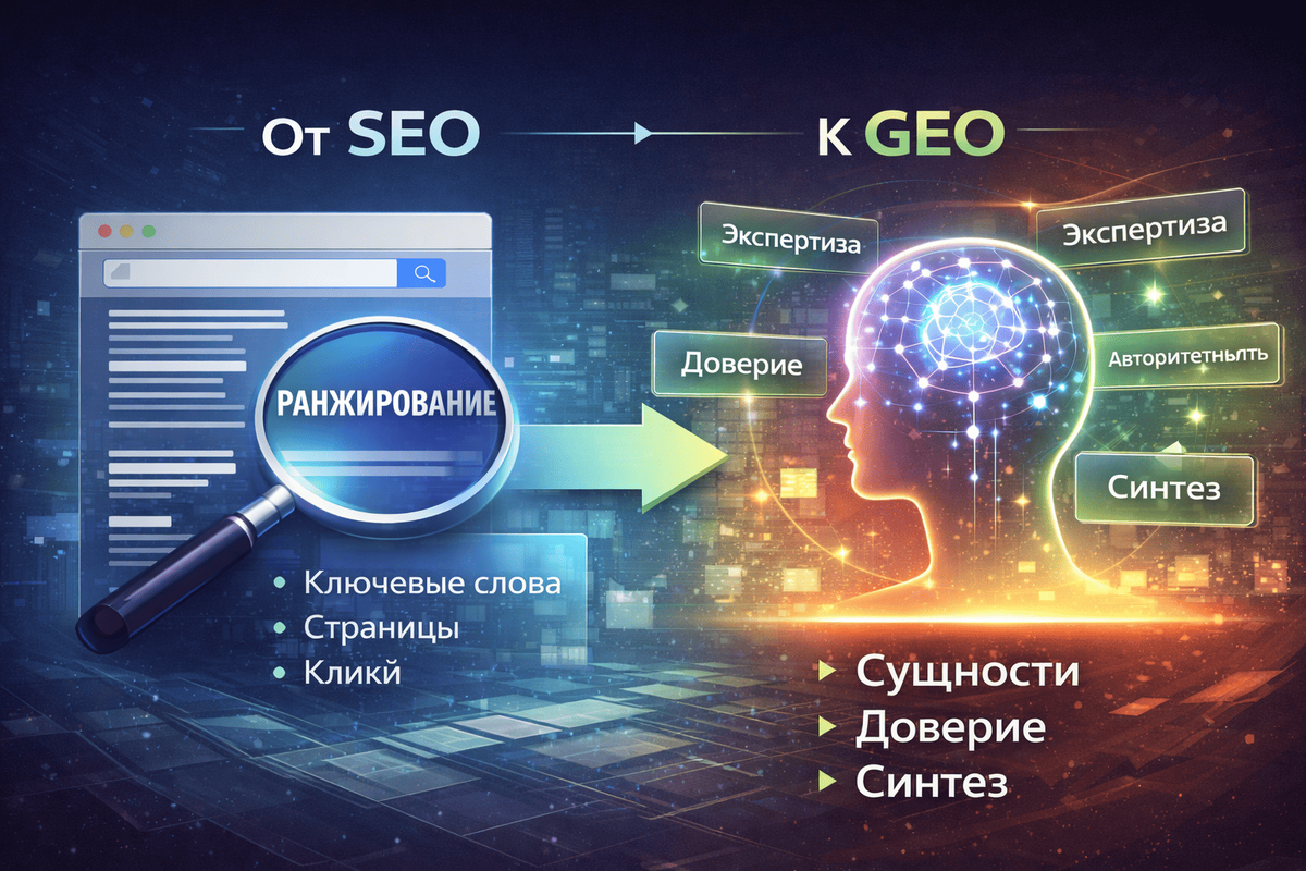 от SEO к GEO