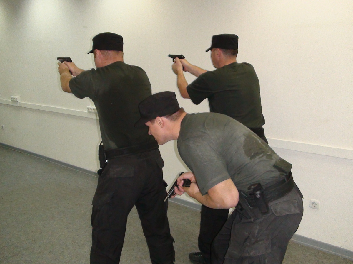 Тренировка. Фото автора.