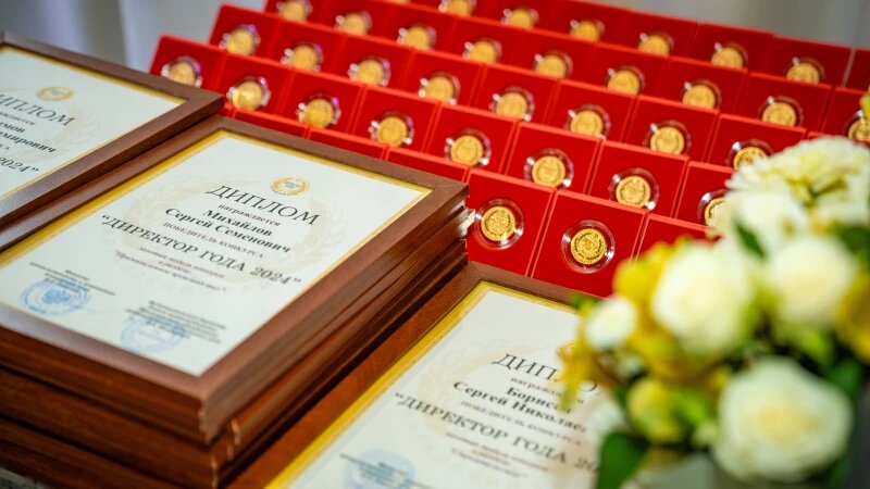     Торжественное награждение победителей конкурса «Директор года-2024. Алтайский край». Конкурс «Директор года. Алтайский край». Авторы: Владимир Вдовин, Анатолий Коваленко