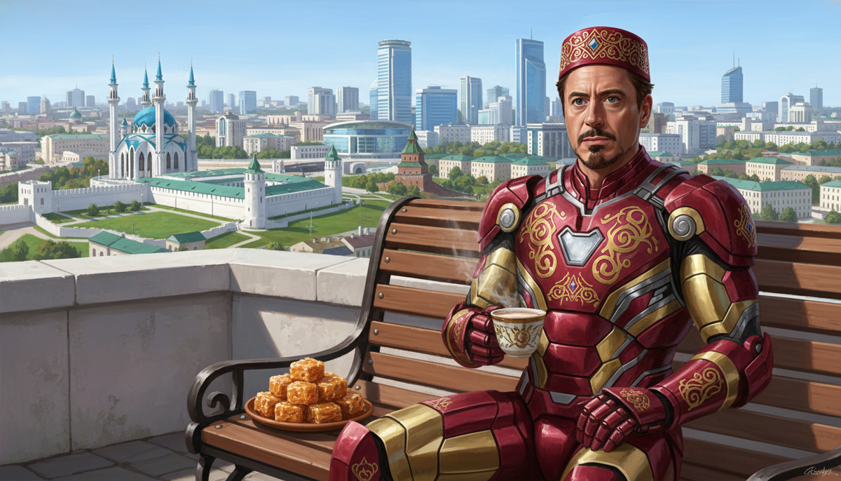 Тони Старк — казанский техногений с любовью к чак‑чаку.