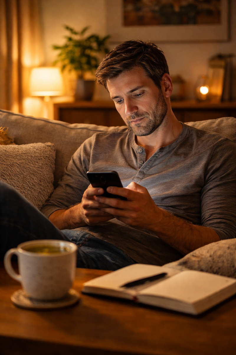 Вечер, усталость и онлайн-магазин