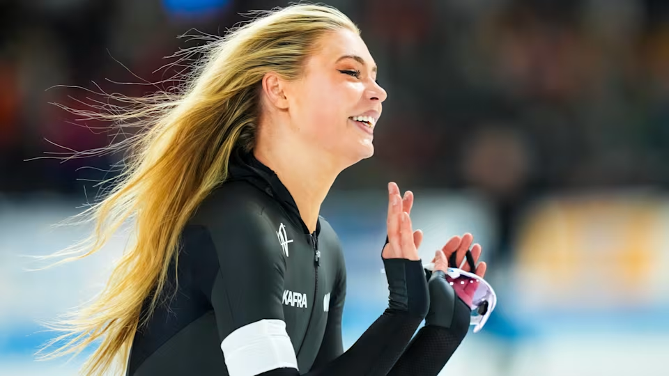 Голландская конькобежка Ютта Леердам. olympics.com