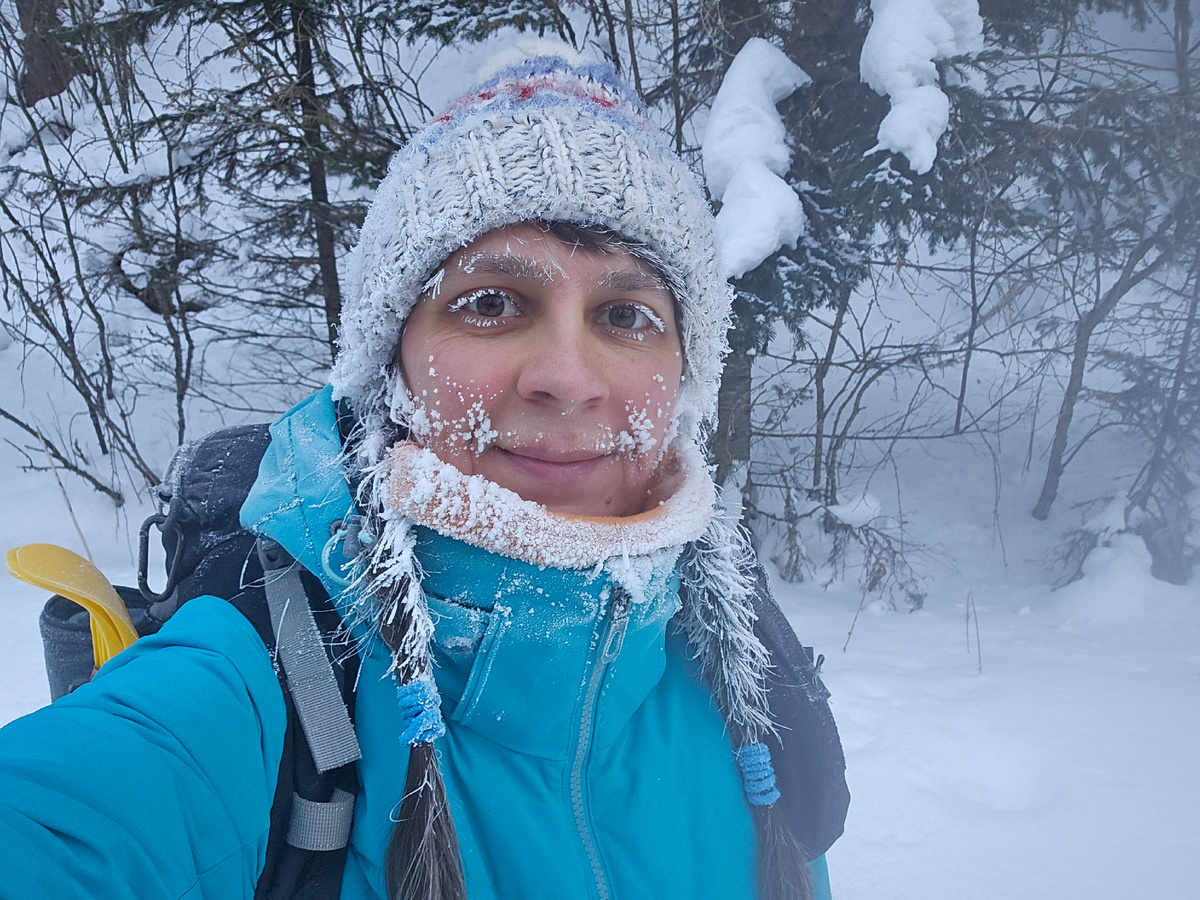 Первое фото в морозное утро.