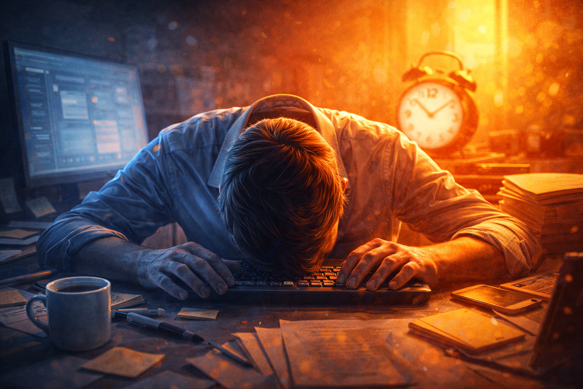 Мозг тоже устает. И иногда он просто нажимает паузу вместо вас.