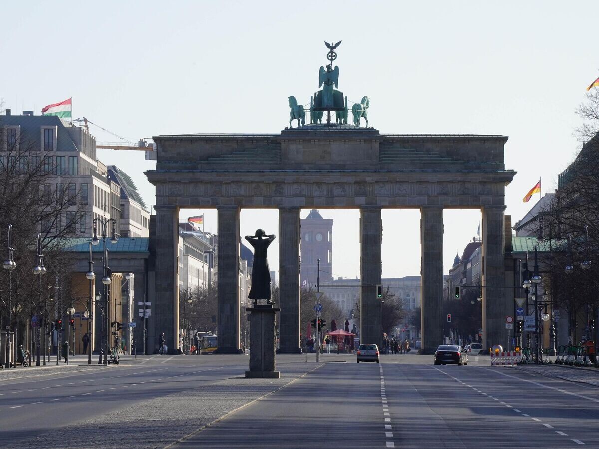    Вид на Бранденбургские ворота в Берлине | © РИА Новости / Игорь Зарембо