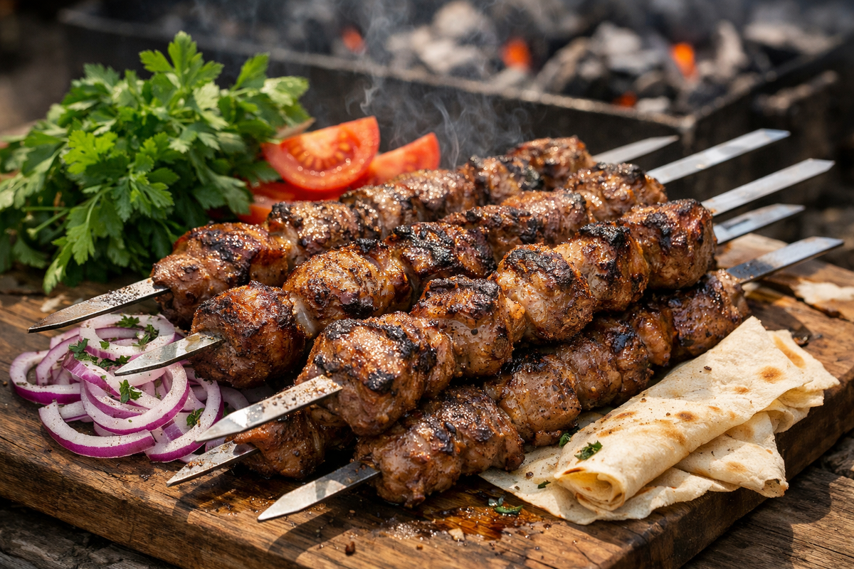 Шашлыки из баранины 