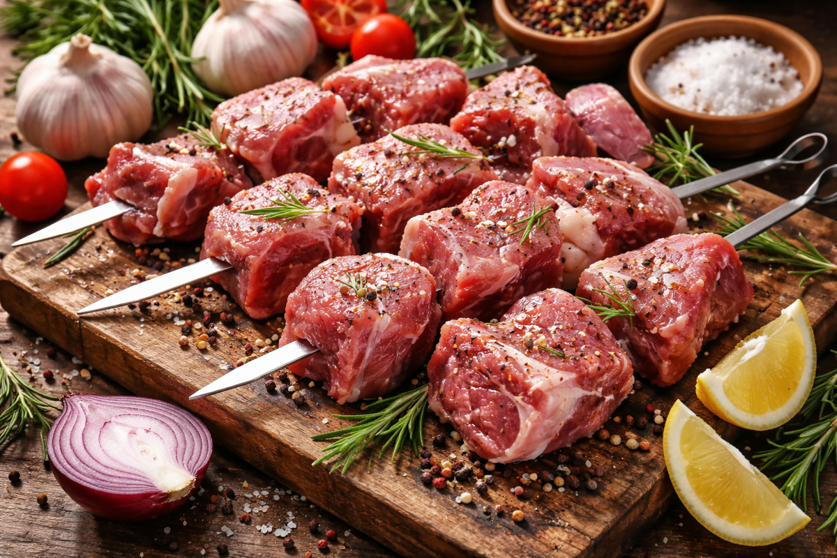 Мякоть баранины для шашлыка