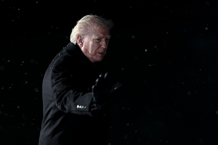    «Там нет эпизодов, которые можно было бы инкриминировать Трампу в рамках уголовного или судебного преследования».   
Фото: © Mehmet Eser / Keystone Press Agency / www.globallookpress.com