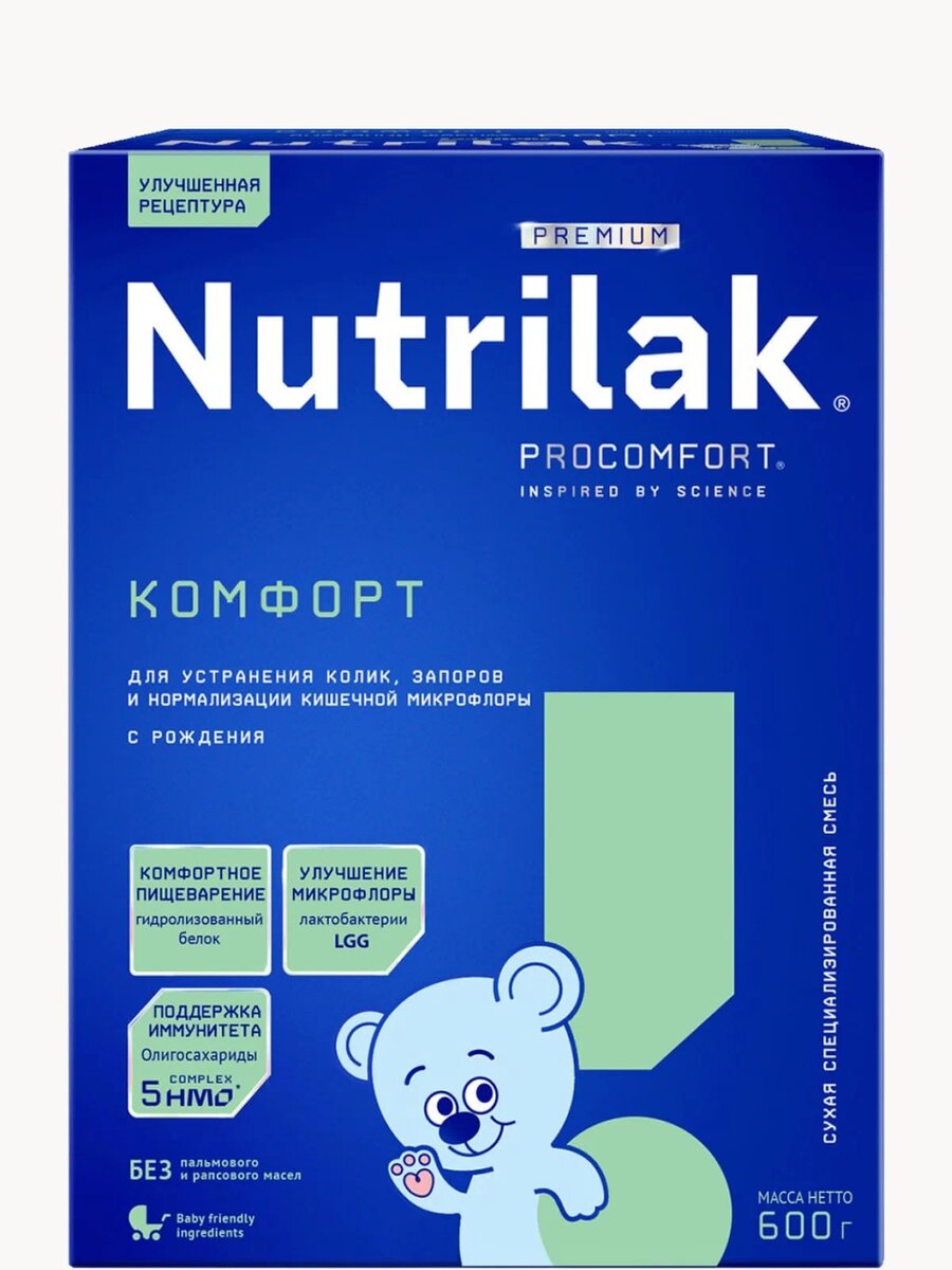 Молочная смесь Nutrilak Premium Комфорт