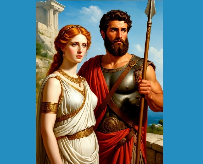 Он расправился со всеми её женихами, а она 20 лет была ему верна. Пенелопа - целомудренная жена Одиссея, символ верности на века