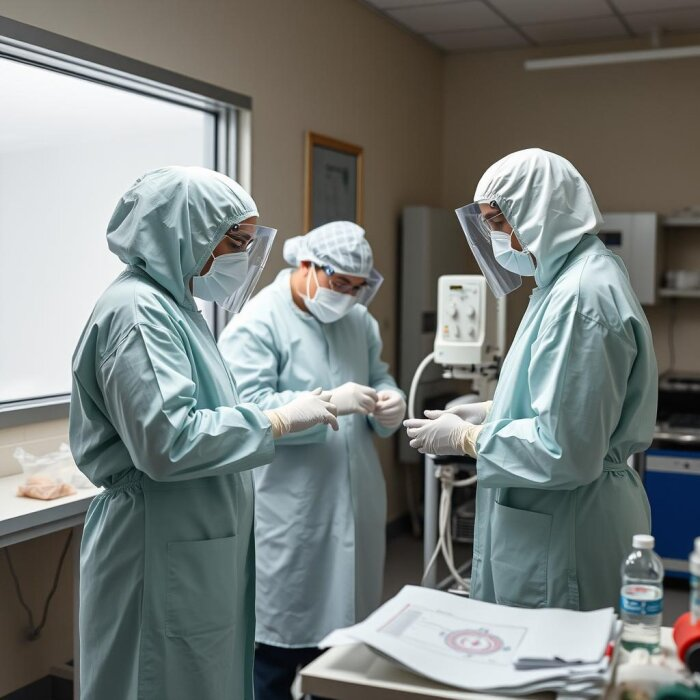 Ни о какой эпидемии Нипаха речь пока не идет - эпидемиологи за ним наблюдают / изображение сгенерировано нейросетью flyvi.io