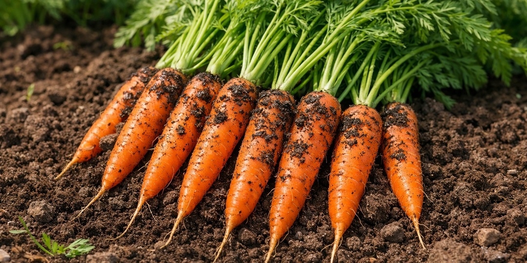 Подкормка для моркови, от которой она быстро идёт в рост, ровная и сладкая!